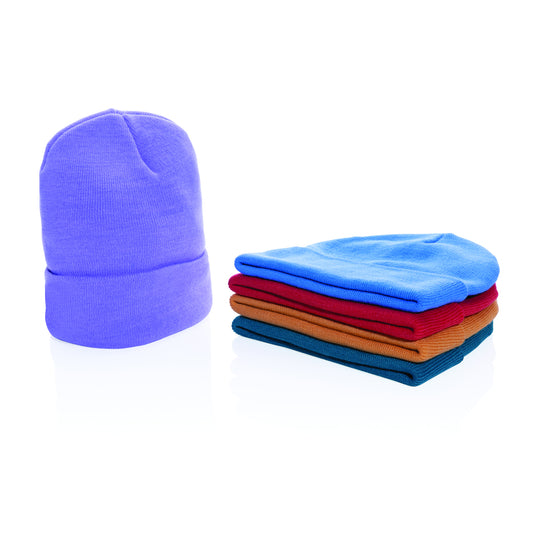 Polylana® beanie from XD Collection, soft and cozy headwear in a stylish design, perfect for cold weather.