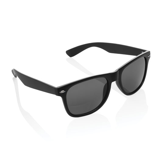 Outdoor sunglasses from XD Collection made of GRS recycled PC plastic, featuring a stylish frame and UV protection.