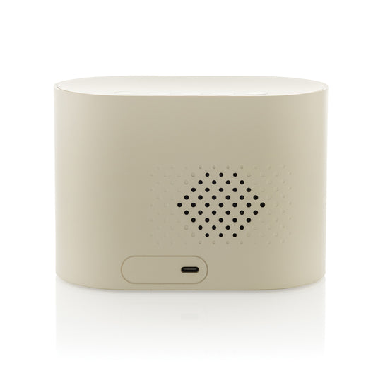 LumaRise RCS reycled plastic white noise alarm clock - Custom Wood Designs LumaRise RCS reycled plastic white noise alarm clock