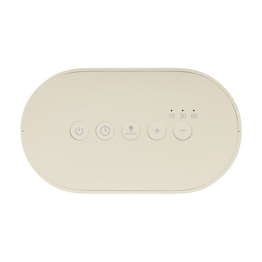 LumaRise RCS reycled plastic white noise alarm clock - Custom Wood Designs LumaRise RCS reycled plastic white noise alarm clock