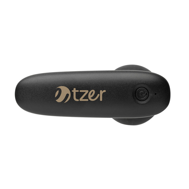 Load image into Gallery viewer, Revix RCS recycled plastic massage gun by XD Collection for home and living, featuring ergonomic design and multiple massage attachments.
