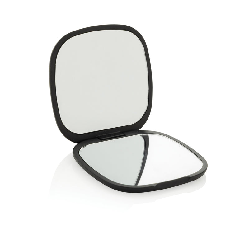 Load image into Gallery viewer, Reflecta RCS recycled plastic makeup mirror by XD Collection, compact home decor item with reflective surface and eco-friendly design.
