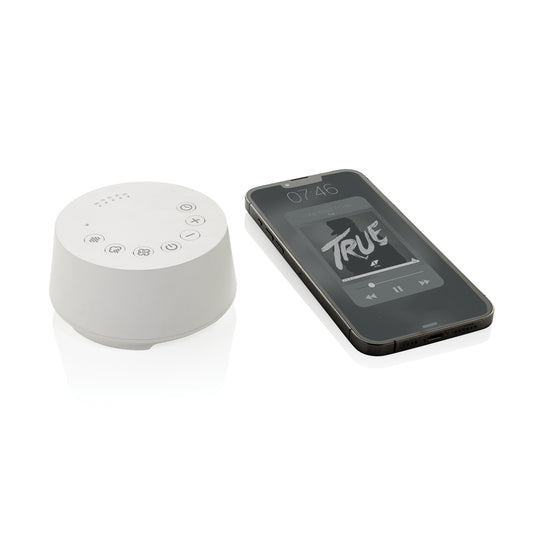 Flora RCS recycled plastic white noise speaker - Custom Wood Designs
