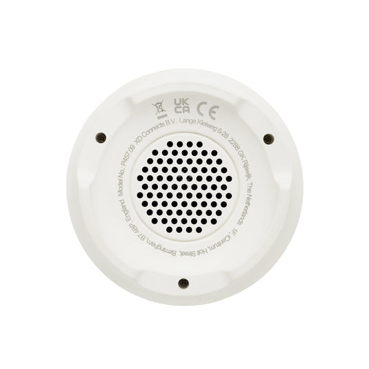 Flora RCS recycled plastic white noise speaker - Custom Wood Designs
