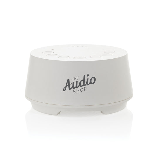 Flora RCS recycled plastic white noise speaker - Custom Wood Designs