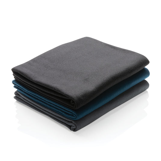Fleece blanket in pouch - Custom Wood Designs