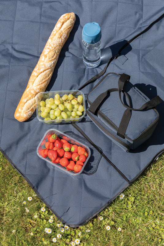 RPET foldable quilted picnic blanket - Custom Wood Designs