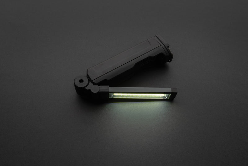 Load image into Gallery viewer, GearX Gear X RCS plastic USB rechargeable worklight with LED torch, compact portable tool for work and outdoor use.

