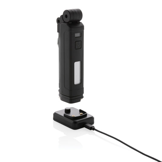 GearX Gear X RCS plastic USB rechargeable worklight with adjustable handle and bright LED illumination for tools and torches.