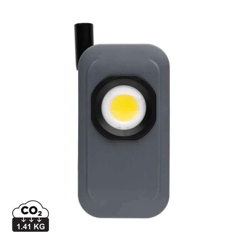Load image into Gallery viewer, Gear X RCS plastic USB rechargeable worklight with adjustable handle and bright LED illumination for tools and torch use.
