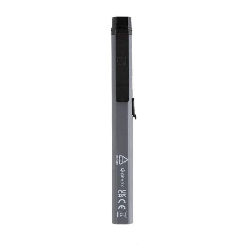 Load image into Gallery viewer, Gear X RCS recycled plastic USB rechargeable pen light - Custom Wood Designs
