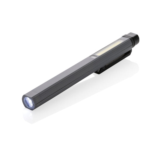 Gear X RCS recycled plastic USB rechargeable pen light - Custom Wood Designs