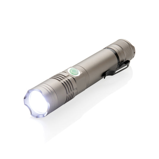 Rechargeable 3W flashlight - Custom Wood Designs