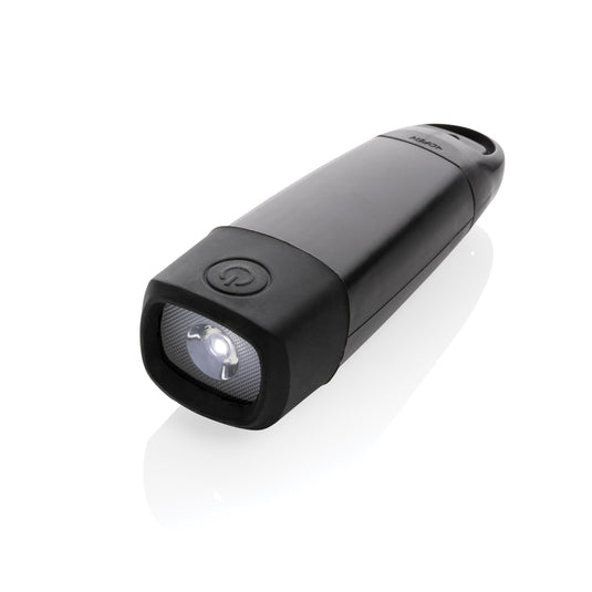 Lightwave RCS rplastic USB-rechargeable torch with crank - Custom Wood Designs