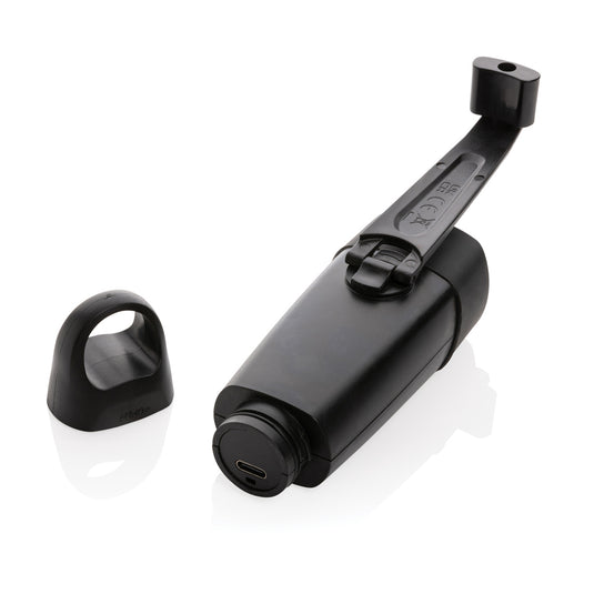 Lightwave RCS rplastic USB-rechargeable torch with crank - Custom Wood Designs