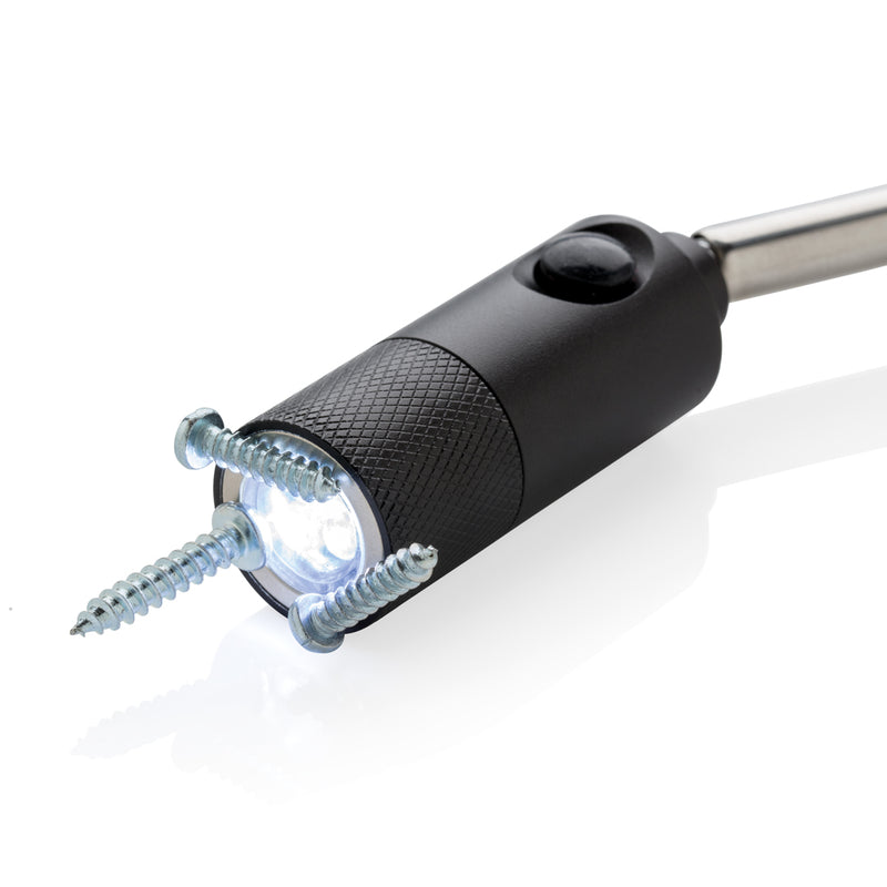 Load image into Gallery viewer, XD Collection telescopic magnetic light tool with adjustable arm and bright LED for hands-free illumination.
