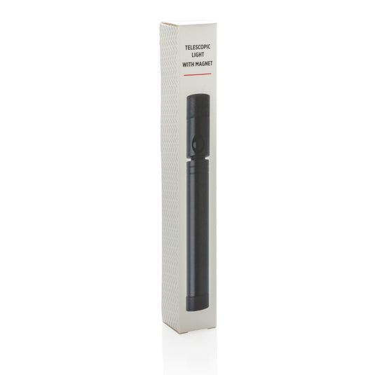 XD Collection telescopic light with magnet, versatile tools and torches for magnetic and adjustable lighting in workspaces.