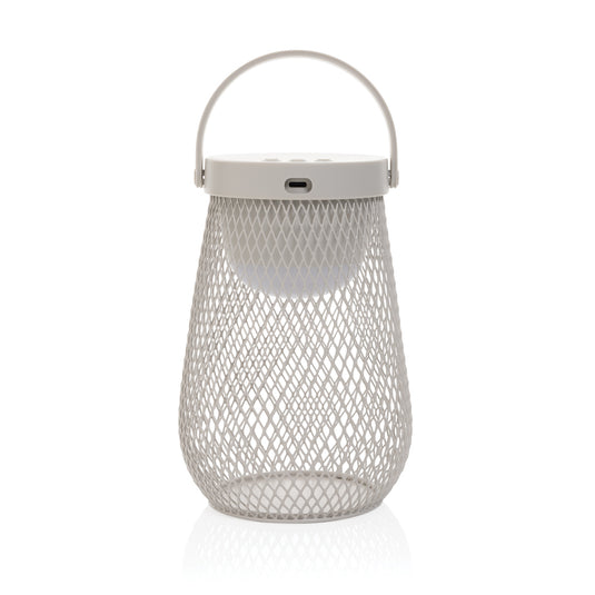 Aurora RCS recycled plastic USB re-chargeable table lamp - Custom Wood Designs