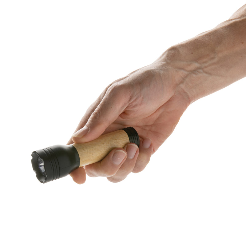 Load image into Gallery viewer, Lucid 1W RCS certified recycled plastic &amp; bamboo torch - Custom Wood Designs
