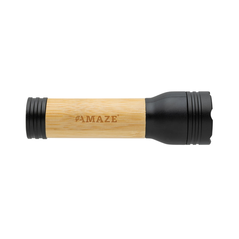 Load image into Gallery viewer, Lucid 1W RCS certified recycled plastic &amp; bamboo torch - Custom Wood Designs
