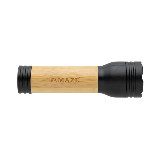 Lucid 1W RCS certified recycled plastic & bamboo torch - Custom Wood Designs