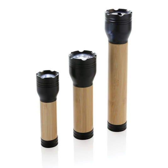 Lucid 1W RCS certified recycled plastic & bamboo torch - Custom Wood Designs