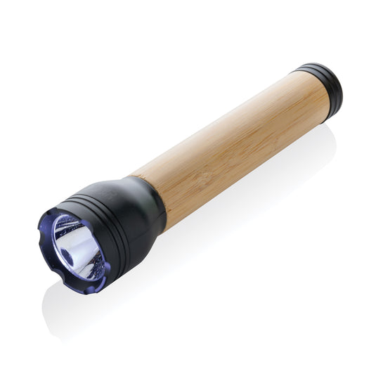 Lucid 5W RCS certified recycled plastic & bamboo torch - Custom Wood Designs