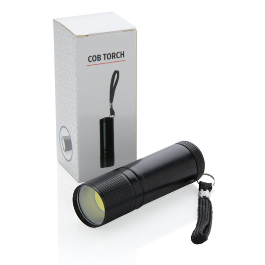 XD Collection COB torch tool with adjustable focus and ergonomic handle, ideal for professional lighting and work tasks.