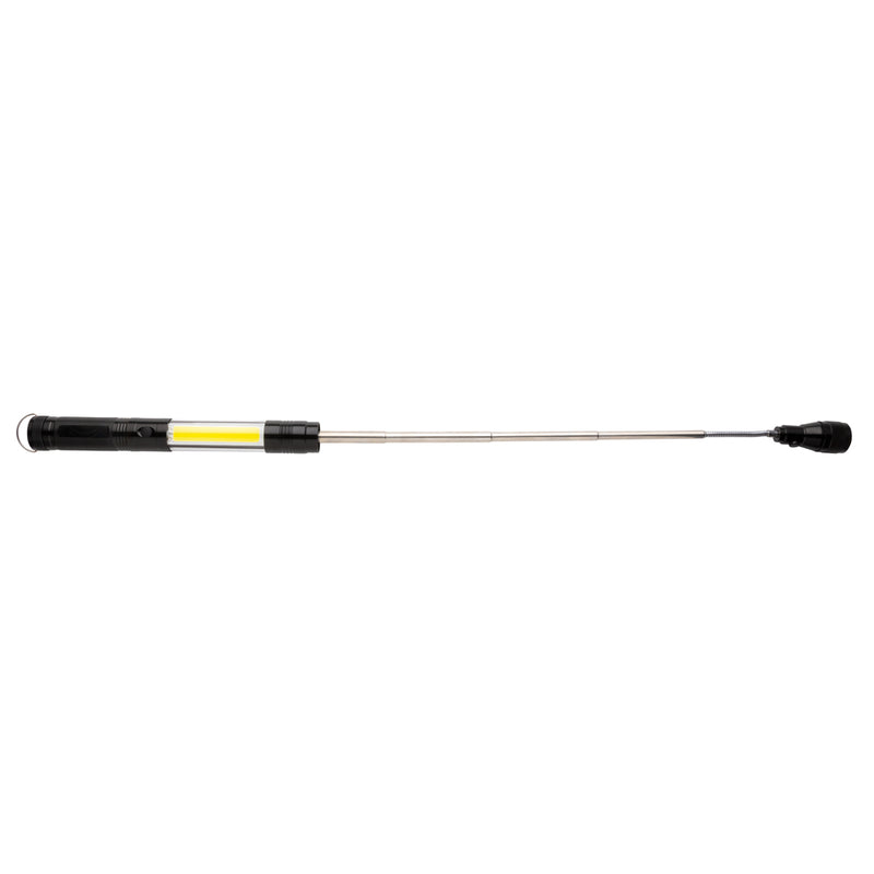 Load image into Gallery viewer, Large telescopic light with COB LED from XD Collection, handheld tool with adjustable extension and bright illumination.
