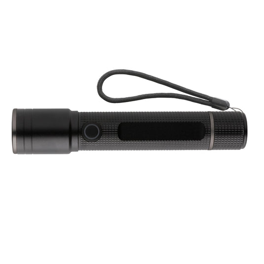 GearX Gear X RCS recycled aluminum USB-rechargeable torch, compact tools and torches with bright LED light for outdoor use