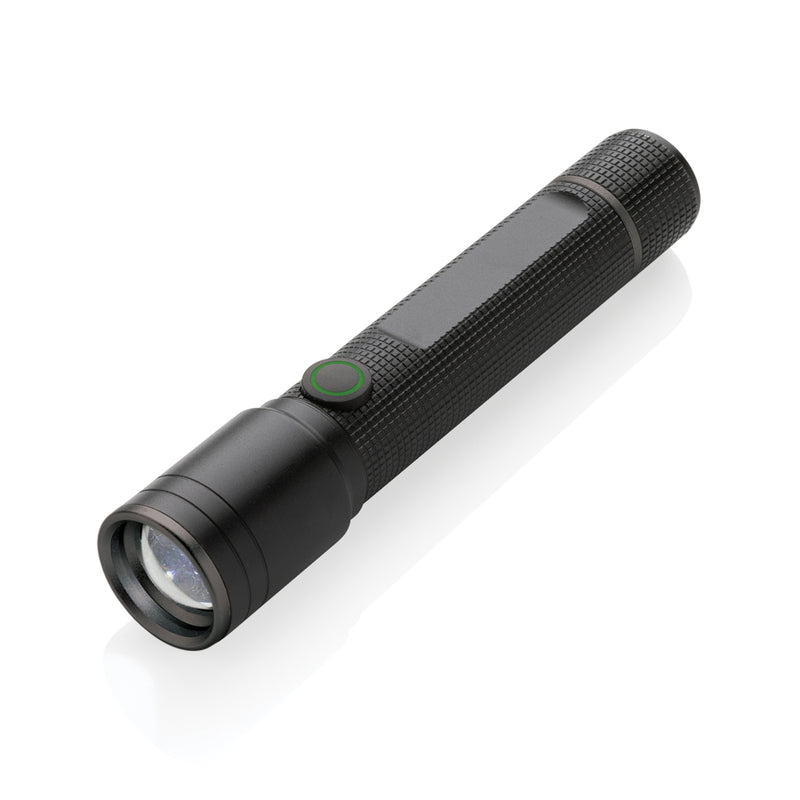 Load image into Gallery viewer, GearX Gear X RCS recycled aluminum USB-rechargeable torch with bright LED light, compact tools and torches for outdoor and emergency use.
