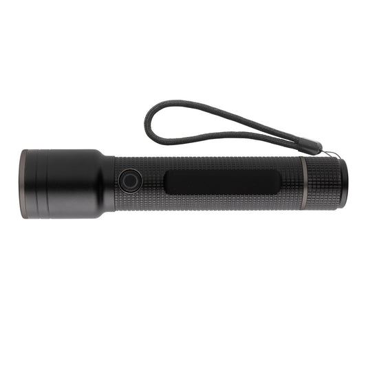 GearX Gear X RCS recycled aluminum USB rechargeable torch, large size, durable tool with bright LED light for outdoor use