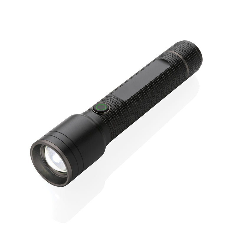 Load image into Gallery viewer, GearX RCS recycled aluminum USB-rechargeable torch, large size, durable tool with bright LED light, designed for versatile use.
