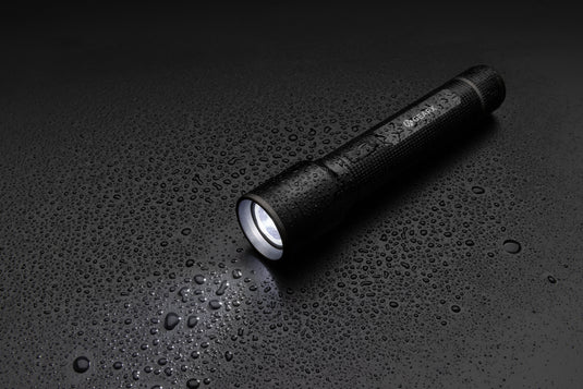 GearX RCS recycled aluminum USB rechargeable torch, large size, with bright LED light and durable construction, ideal for outdoor use.