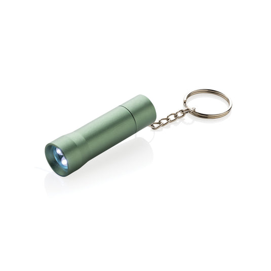 XD Collection Flash RCS recycled aluminum keychain torch, compact tools and torches with a durable aluminum body.