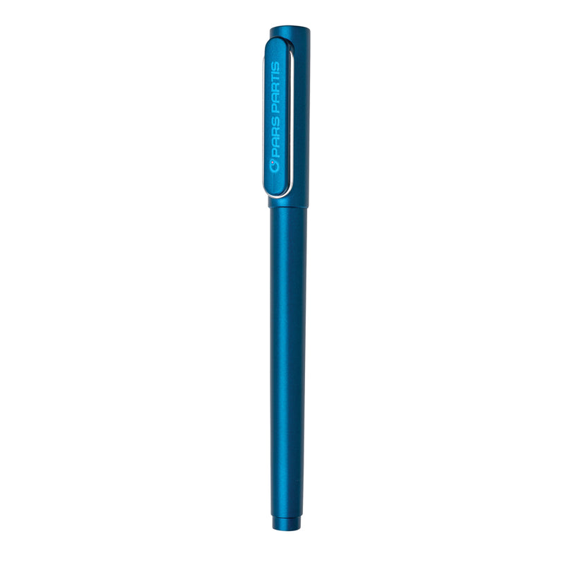 Load image into Gallery viewer, XD Collection X6 cap pen with ultra glide ink, showcasing a sleek writing instrument with a metallic finish and cap.
