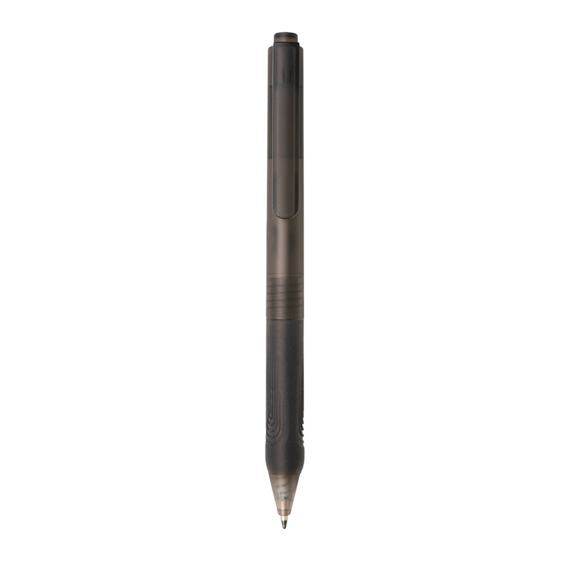 Load image into Gallery viewer, XD Collection X9 frosted pen with silicone grip, a sleek writing instrument featuring a frosted finish and comfortable grip.
