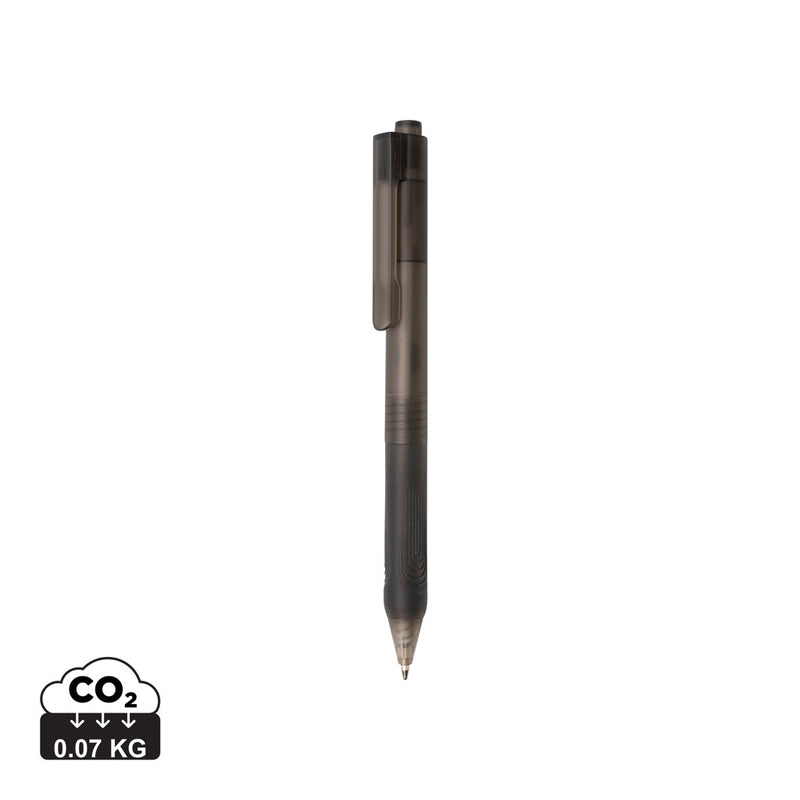 Load image into Gallery viewer, XD Collection X9 frosted pen with silicone grip, a stylish writing instrument featuring a sleek design and comfortable grip.
