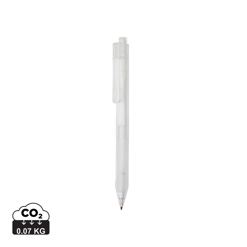 Load image into Gallery viewer, XD Collection X9 frosted pen with silicone grip, showcasing sleek design and comfortable grip for smooth writing.

