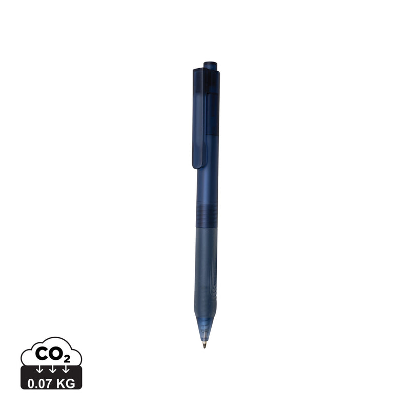 Load image into Gallery viewer, XD Collection X9 frosted pen with silicone grip, writing instrument with sleek design and comfortable grip, on white background.
