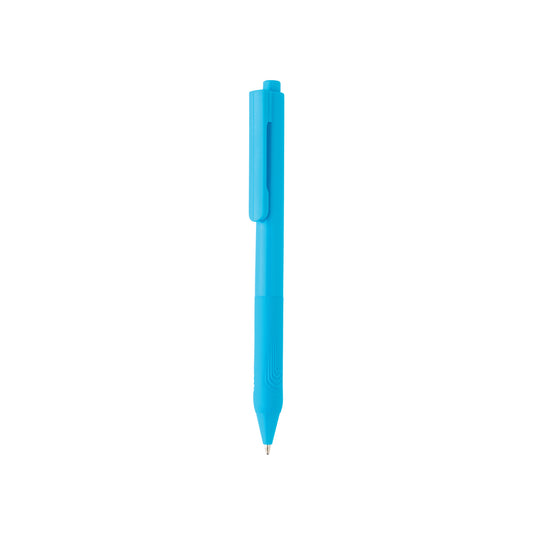 XD Collection X9 solid pen with silicone grip, a writing instrument featuring a sleek design and comfortable grip for smooth writing.