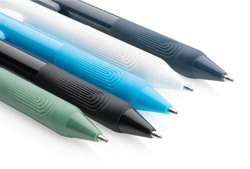 Load image into Gallery viewer, XD Collection X9 solid pen with silicone grip, a sleek writing instrument designed for comfortable writing.
