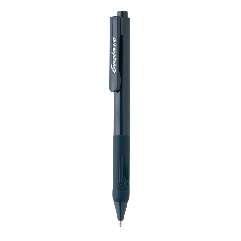Load image into Gallery viewer, XD Collection X9 solid pen with silicone grip, a sleek writing instrument featuring ergonomic design and smooth ink flow.
