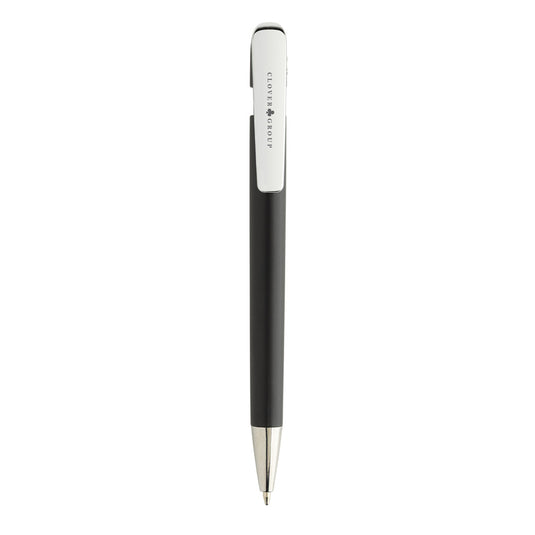 Glide GRS certified R-ABS Metal Clip Pen - Custom Wood Designs Glide GRS certified R-ABS Metal Clip Pen