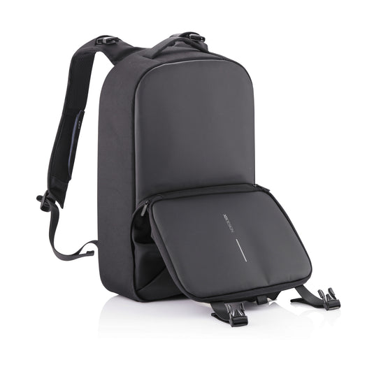 XD Design Flex Gym Bag from Bags & Travel collection, showing durable black gym bag with multiple compartments and adjustable straps.