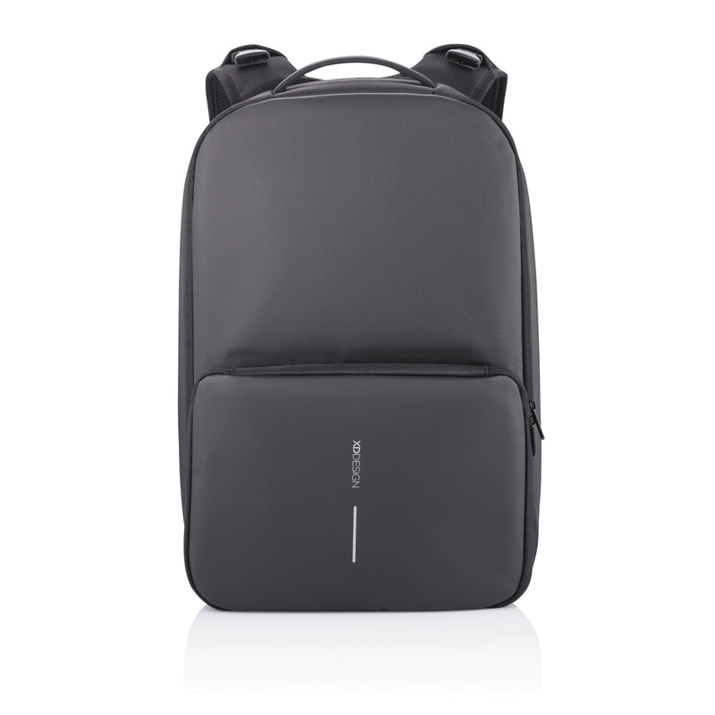 Load image into Gallery viewer, XD Design Flex Gym Bag in black, durable bags and travel accessory with multiple compartments and padded straps.

