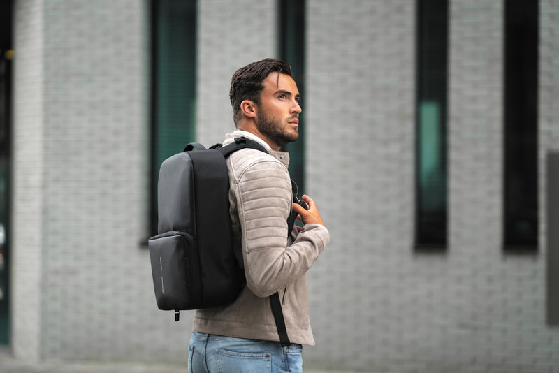 Load image into Gallery viewer, XD Design Flex Gym Bag for bags and travel, featuring multiple compartments and adjustable straps, shown on a plain background.
