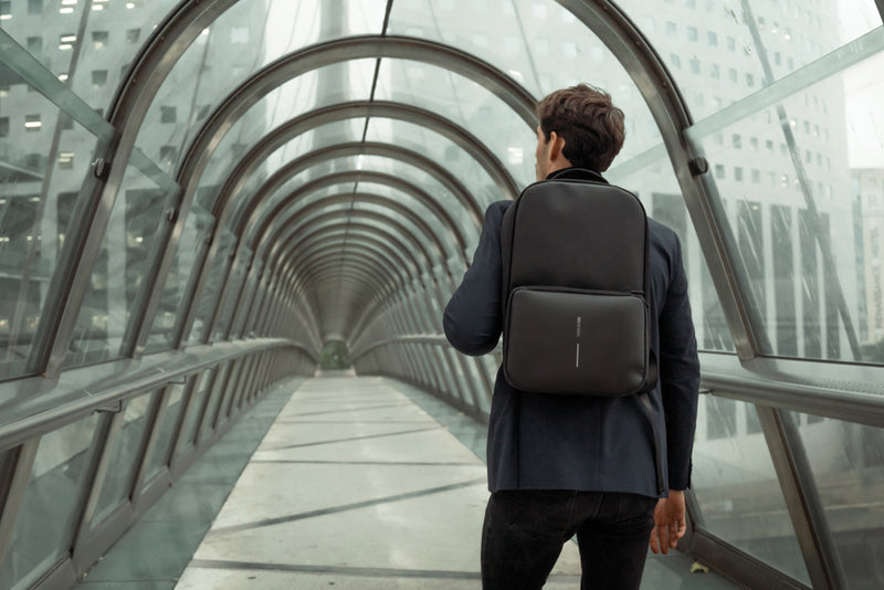 Load image into Gallery viewer, XD Design Flex Gym bag from Bags &amp; Travel collection, showing a sleek, black athletic bag with handles and zippered compartments.

