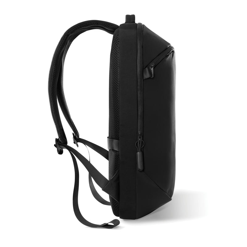 Load image into Gallery viewer, XD Design Bobby Air backpack in black with multiple compartments, lightweight travel bag with ergonomic straps and sleek design.
