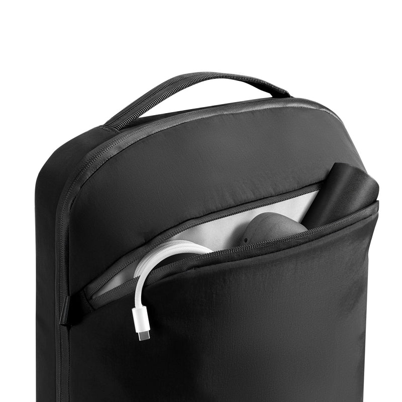 Load image into Gallery viewer, XD Design Bobby Air backpack with sleek black design, multiple compartments, and ergonomic straps for comfortable travel and daily use.
